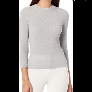 Vince Mixed Rib Cashmere Sweater